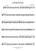 A Song For Lyre (notation version)